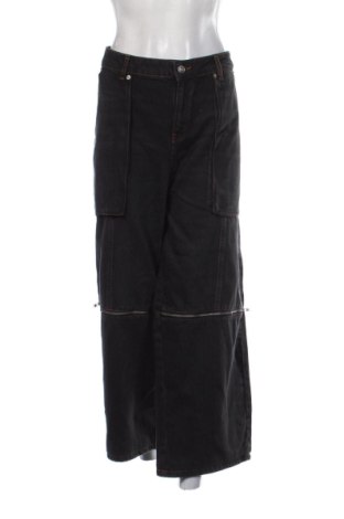 Damskie jeansy H&M, Rozmiar XXL, Kolor Czarny, Cena 92,82 zł, #136860883