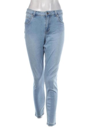 Damskie jeansy Bershka, Rozmiar XL, Kolor Niebieski, Cena 96,45 zł, #136862784