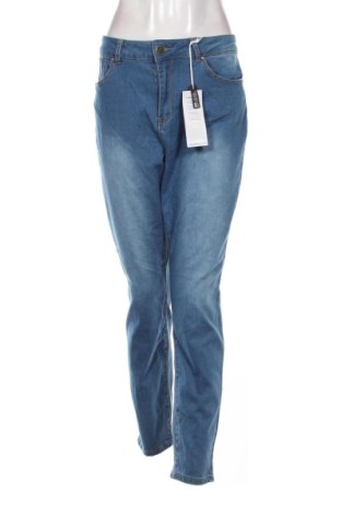 Blugi de femei Rockmans, Mărime XL, Culoare Albastru, Preț 43,99 Lei, #136864775