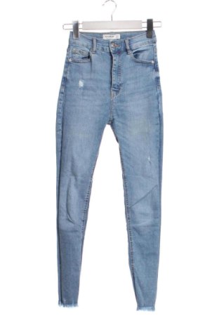 Blugi de femei Pull&Bear, Mărime XXS, Culoare Albastru, Preț 49,99 Lei, #136777263