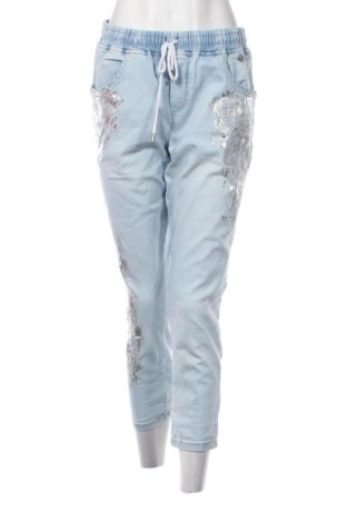 Damen Jeans Trendy, Größe L, Farbe Blau, Preis 13,99 €, #136701981