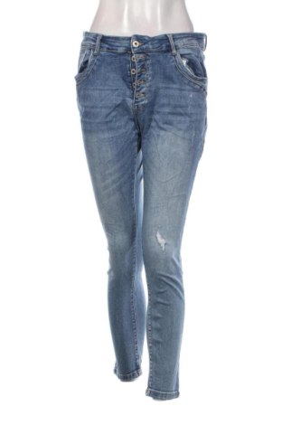 Damskie jeansy Unbranded, Rozmiar L, Kolor Niebieski, Cena 52,99 zł, #136672801