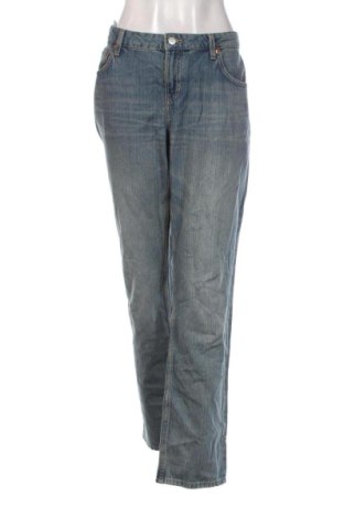 Damskie jeansy Weekday, Rozmiar XL, Kolor Niebieski, Cena 45,99 zł, #136747940