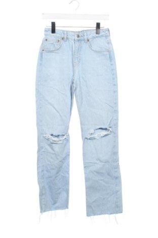 Дамски дънки Pull&Bear, Размер XS, Цвят Син, Цена 16,87 €, #136779398