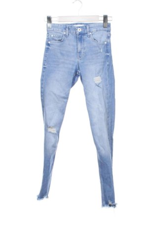 Blugi de femei Bershka, Mărime XXS, Culoare Albastru, Preț 71,99 Lei, #136785929