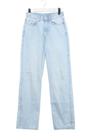 Damskie jeansy Weekday, Rozmiar XS, Kolor Niebieski, Cena 85,74 zł, #136802812