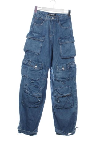 Damskie jeansy The Kript, Rozmiar XXS, Kolor Niebieski, Cena 75,02 zł, #136807068