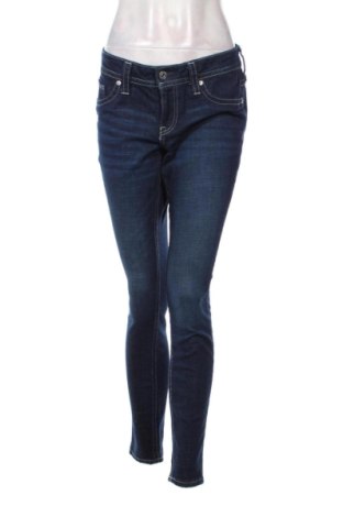Blugi de femei H&M, Mărime L, Culoare Albastru, Preț 83,41 Lei, #136857724