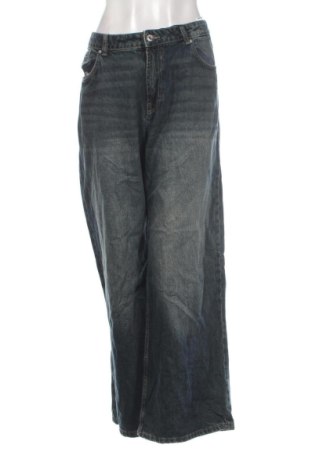 Blugi de femei Bershka, Mărime XL, Culoare Albastru, Preț 58,99 Lei, #136864805
