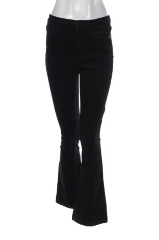 Pantaloni de velvet de femei Massimo Dutti, Mărime M, Culoare Negru, Preț 135,99 Lei, #136784552