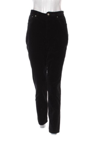 Pantaloni de velvet de femei Denim&Co., Mărime S, Culoare Negru, Preț 125,01 Lei, #136821175