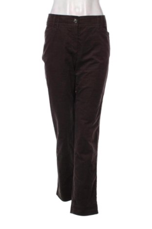 Pantaloni de velvet de femei Gerry Weber, Mărime L, Culoare Maro, Preț 99,05 Lei, #136832311
