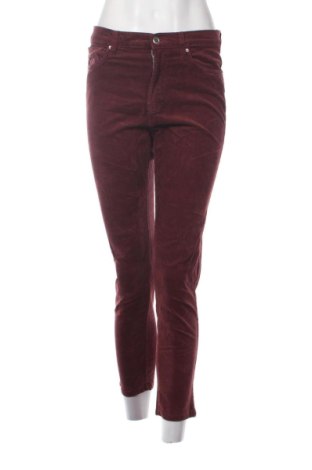 Pantaloni de velvet de femei Unbranded, Mărime M, Culoare Roșu, Preț 36,99 Lei, #136836910
