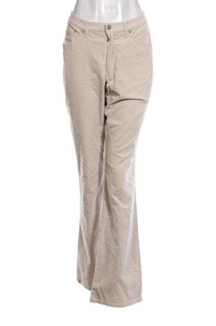 Pantaloni de velvet de femei H.I.S, Mărime L, Culoare Bej, Preț 88,62 Lei, #136846756