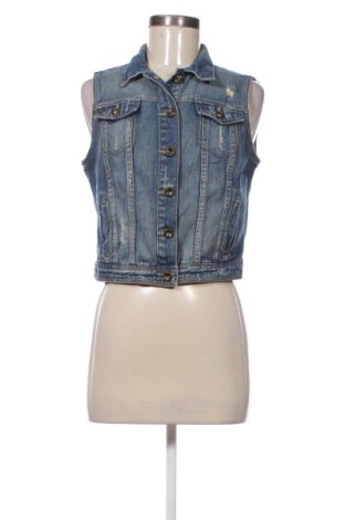 Дамски елек Bershka, Размер M, Цвят Син, Цена 10,22 €, #136827359
