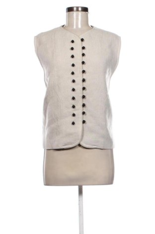 Дамски елек Massimo Dutti, Размер S, Цвят Бежов, Цена 30,16 €, #136853853