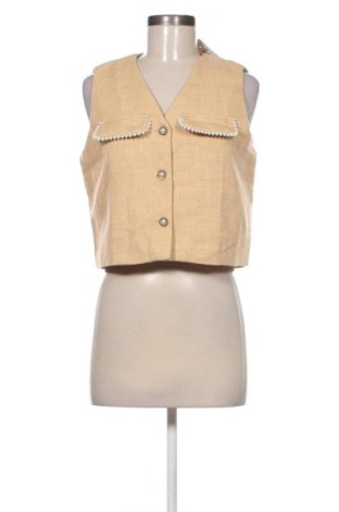 Vestă de femei Unbranded, Mărime M, Culoare Bej, Preț 100,99 Lei, #136865945