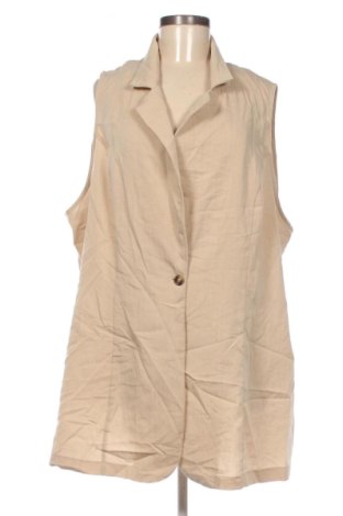 Дамски елек SHEIN, Размер 3XL, Цвят Бежов, Цена 16,36 €, #136873576