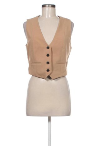 Vestă de femei Zara, Mărime M, Culoare Bej, Preț 65,99 Lei, #136796790