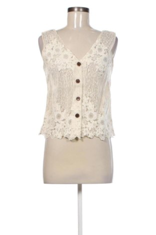 Дамски елек Zara, Размер S, Цвят Екрю, Цена 19,94 €, #136837419