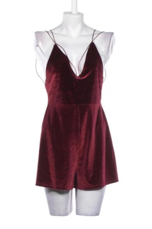 Дамски къс гащеризон Pull&Bear, Размер M, Цвят Червен, Цена 10,73 €, #136740031