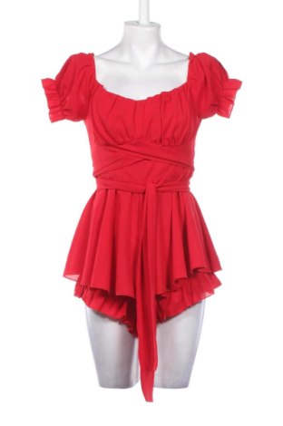 Kurzer Damenoverall SHEIN, Größe M, Farbe Rot, Preis 10,99 €, #136767599