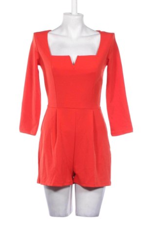 Women's short jumpsuit Bershka, Μέγεθος S, Χρώμα Κόκκινο, Τιμή 7,99 €, #136814530