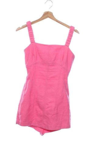 Women's short jumpsuit Bershka, Μέγεθος XS, Χρώμα Ρόζ , Τιμή 33,10 €, #136792932