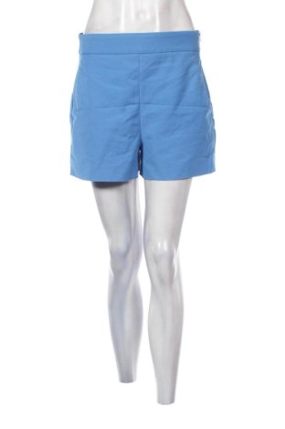 Pantaloni scurți de femei Zara, Mărime M, Culoare Albastru, Preț 57,99 Lei, #136747426