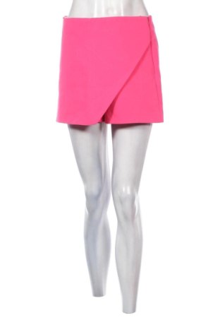 Pantaloni scurți de femei Zara, Mărime M, Culoare Roz, Preț 81,99 Lei, #136748564