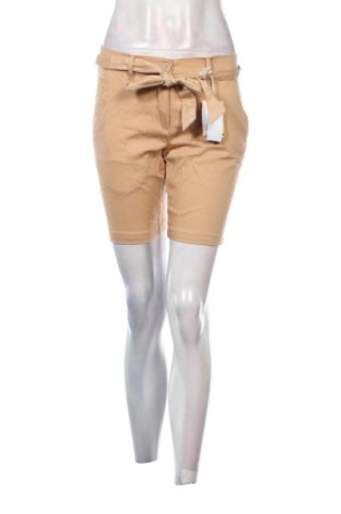 Дамски къс панталон Up 2 Fashion, Размер S, Цвят Бежов, Цена 14,61 €, #136828795