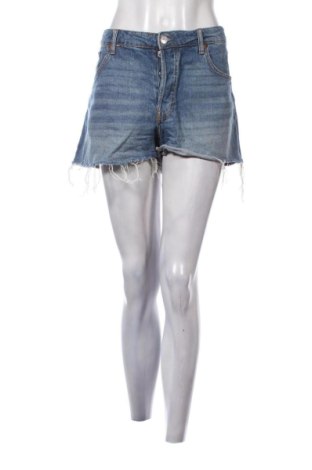 Дамски къс панталон H&M, Размер XXL, Цвят Син, Цена 13,29 €, #136830490