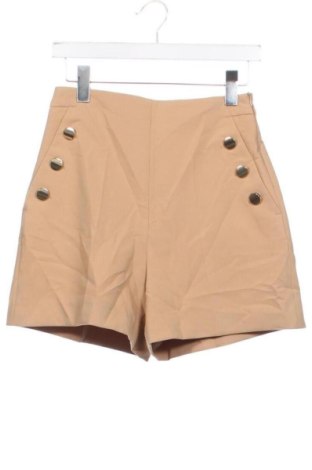 Дамски къс панталон Zara, Размер XS, Цвят Бежов, Цена 13,29 €, #136785253