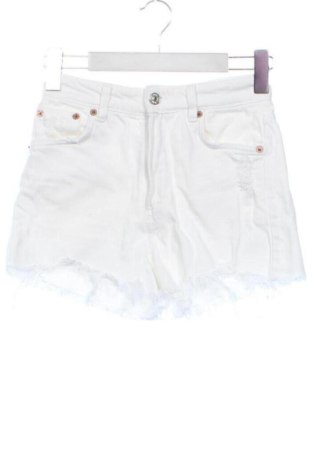 Дамски къс панталон Zara, Размер XXS, Цвят Бял, Цена 15,18 €, #136802894