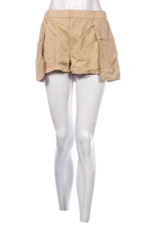 Дамски къс панталон Zara, Размер L, Цвят Бежов, Цена 10,22 €, #136831092