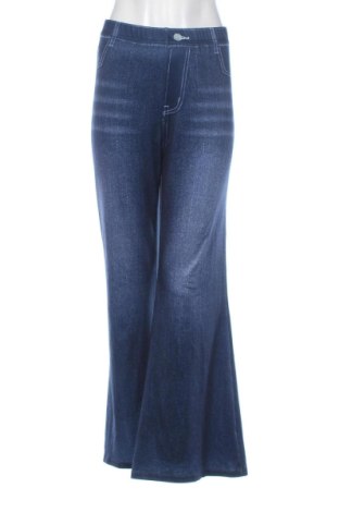Damskie legginsy Unbranded, Rozmiar XXL, Kolor Niebieski, Cena 42,14 zł, #136772807