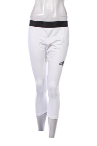 Damen Leggings Adidas, Größe L, Farbe Weiß, Preis 23,99 €, #136808858