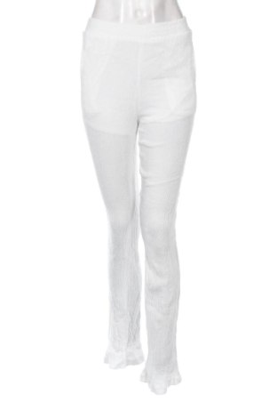 Damskie legginsy Bershka, Rozmiar S, Kolor Biały, Cena 23,99 zł, #136782493