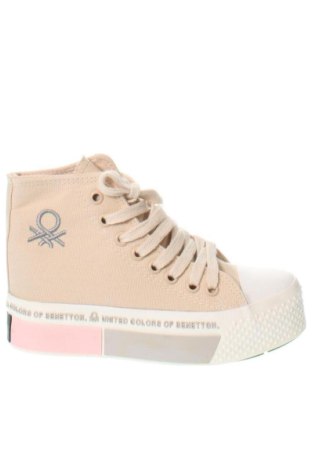 Dámske topánky  United Colors Of Benetton, Veľkosť 37, Farba Béžová, Cena  48,00 €, #136777369
