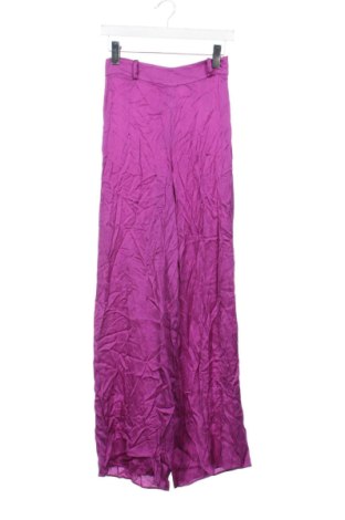 Pantaloni de femei Zara, Mărime XS, Culoare Mov, Preț 84,99 Lei, #136745347