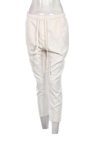 Pantaloni de femei Zara, Mărime M, Culoare Ecru, Preț 77,00 Lei, #136766736