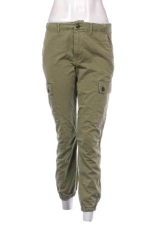 Дамски панталон Zara, Размер S, Цвят Зелен, Цена 17,89 €, #136767992