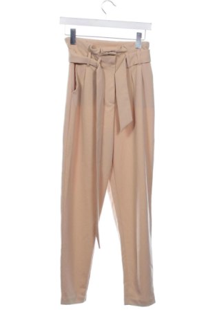 Pantaloni de femei Sinsay, Mărime XS, Culoare Bej, Preț 38,99 Lei, #136776460