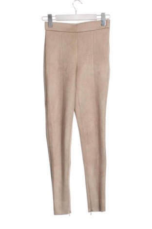 Pantaloni de femei Zara, Mărime XS, Culoare Bej, Preț 57,99 Lei, #136782115