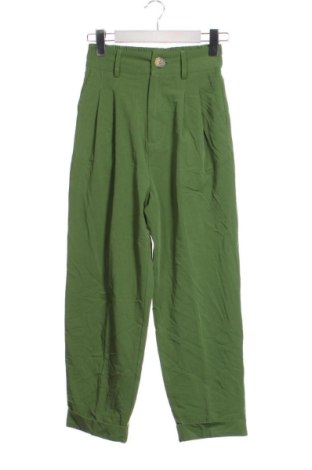 Pantaloni de femei Stradivarius, Mărime XS, Culoare Verde, Preț 48,99 Lei, #136783558