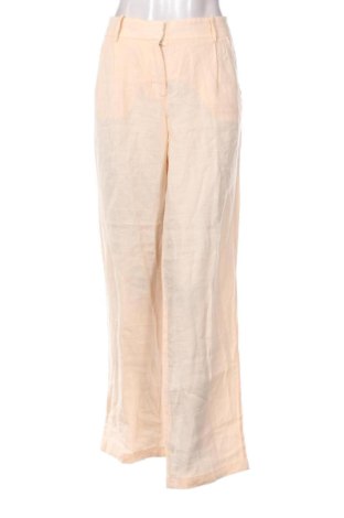 Pantaloni de femei Zara, Mărime L, Culoare Bej, Preț 165,78 Lei, #136787112