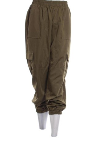 Pantaloni de femei SHEIN, Mărime L, Culoare Verde, Preț 41,99 Lei, #136787417