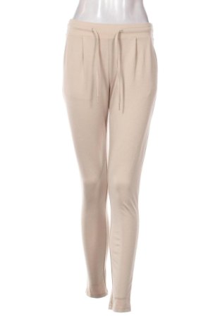 Pantaloni de femei Ichi, Mărime S, Culoare Bej, Preț 42,99 Lei, #136790914