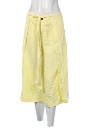 Pantaloni de femei Khujo, Mărime M, Culoare Galben, Preț 107,99 Lei, #136805547