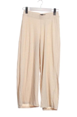 Дамски панталон Stradivarius, Размер XS, Цвят Бежов, Цена 9,20 €, #136806349